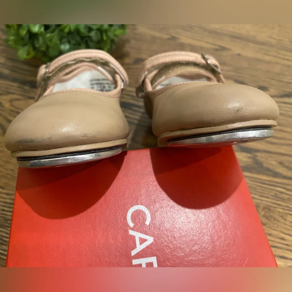 Capezio Little Girls Mary Jane Tap Shoe Sz 11.5